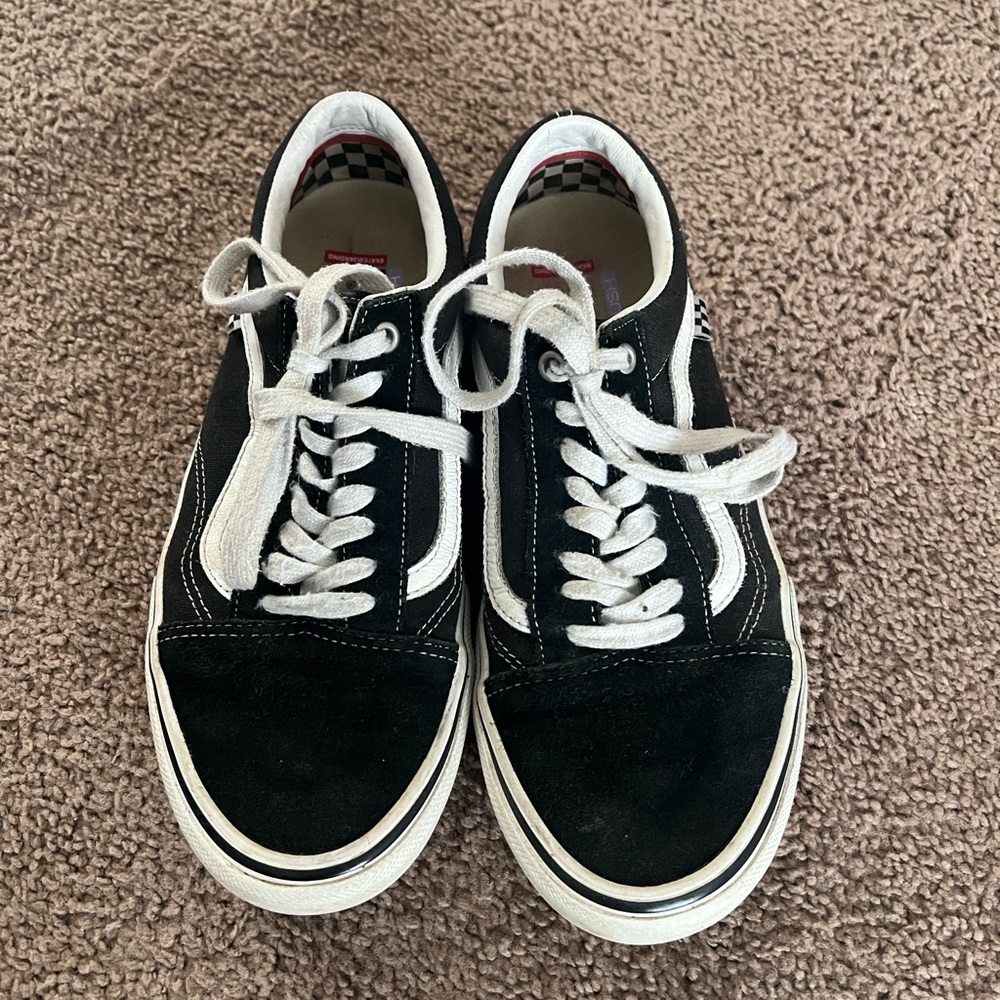 Vans Classic Black and White Men's Sneakers